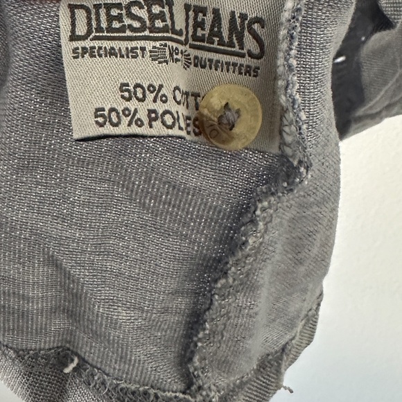 Diesel Jeans Blue Polo Size M - Picture 9 of 10